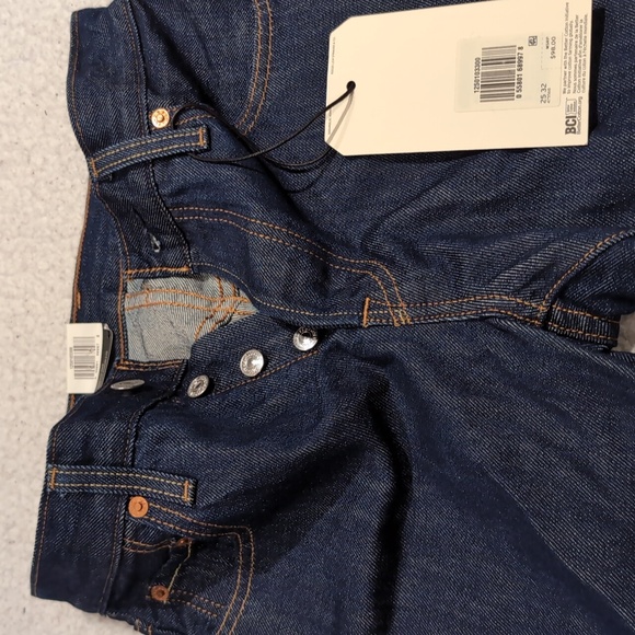 Sz 25: Levi’s 501 Dark Denim Women Jeans Size 25”x32” - Picture 9 of 9